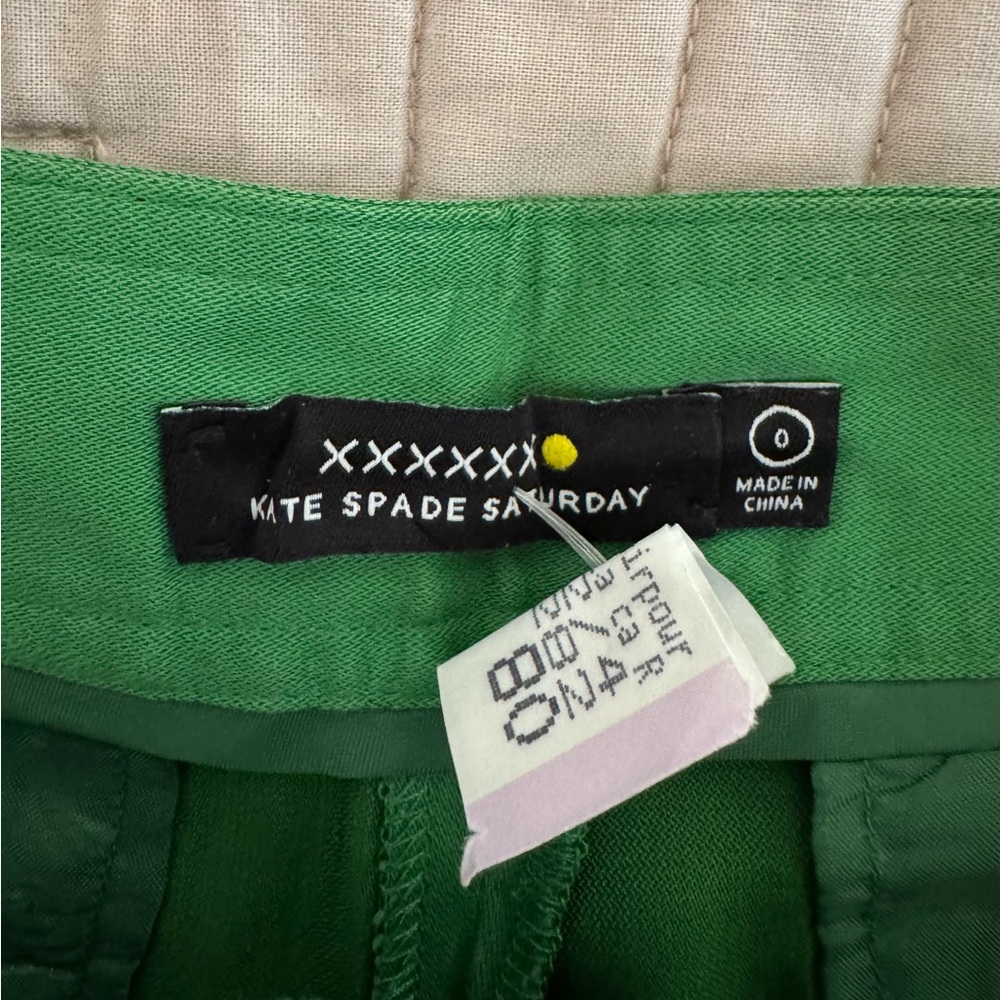 Kate Spade Classic Green Chinos - Picture 6 of 8